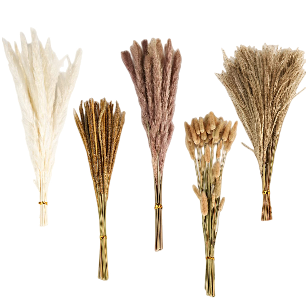 Florist Supply Vases - Autumn Vintage Mixed Dried Flower Bouquet,