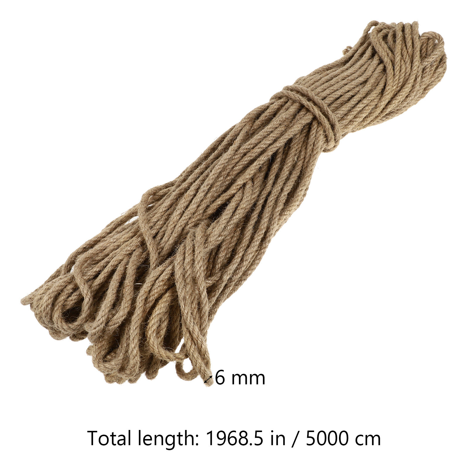 50 Meters Jute Rope 6Mm Premiu - Twine Jute Natural review and price