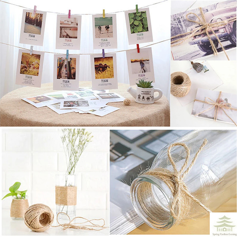 50/100M 2mm Natural Jute Rope  - Twine Jute Natural review and price