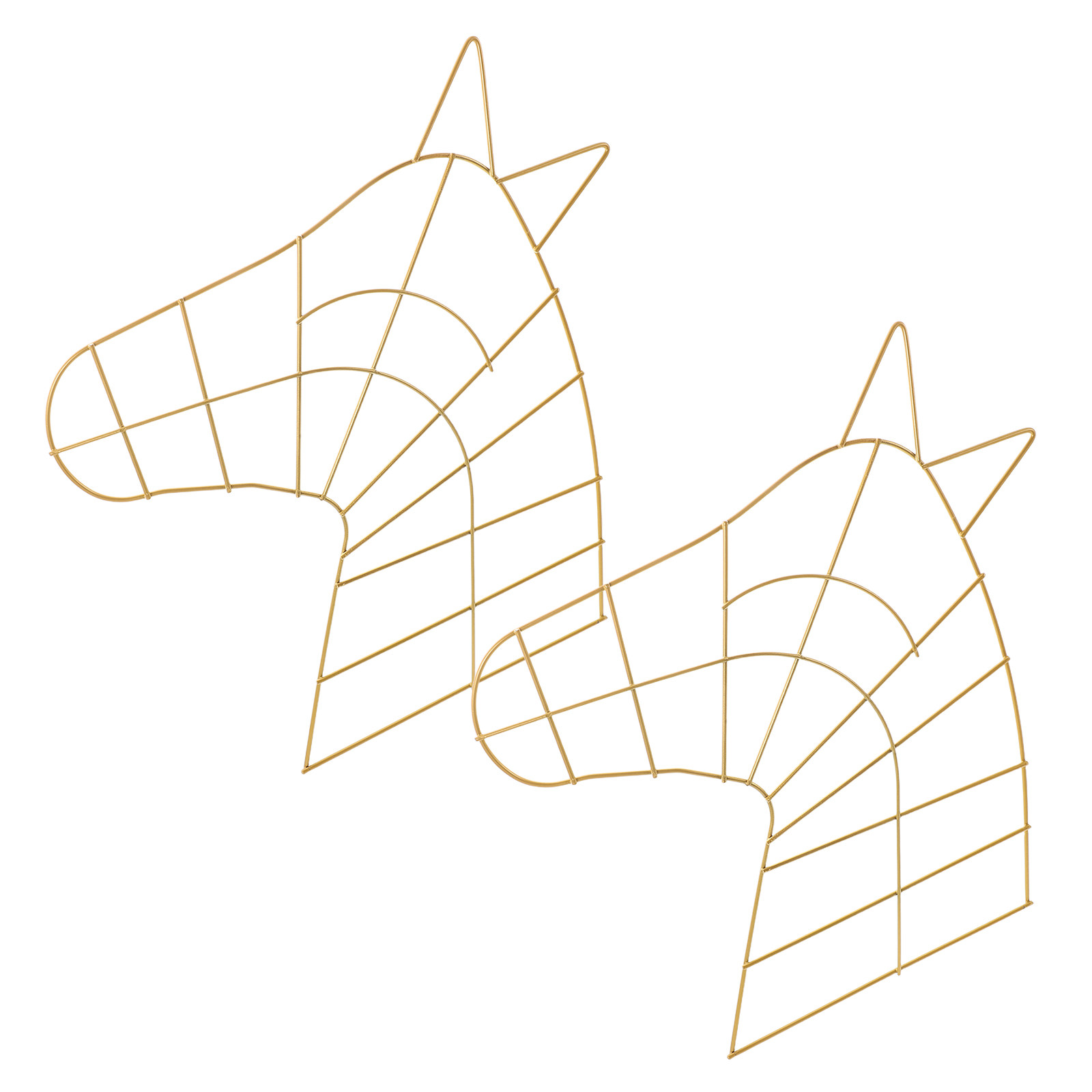 2Pcs Metal Wreath Frame Gold H - Wreath Form Wire review and price