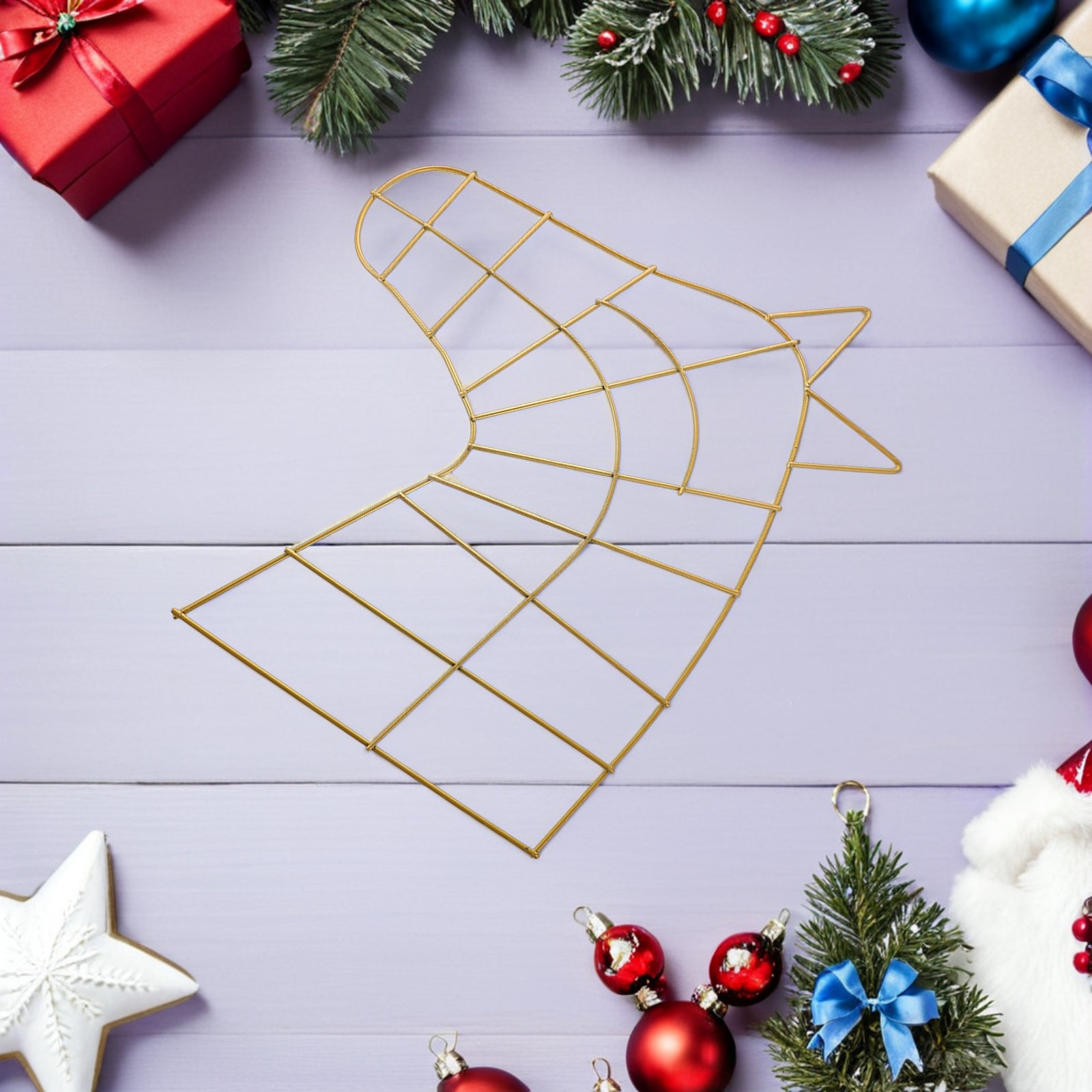2Pcs Metal Wreath Frame Gold H - Wreath Form Wire review and price