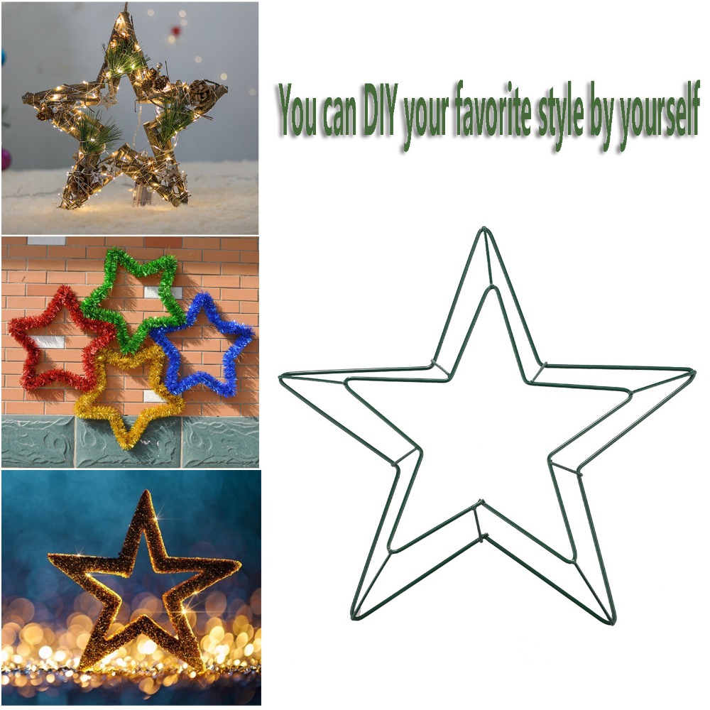 Decor Metal Wire Star Wreath F - Wreath Form Wire review and price