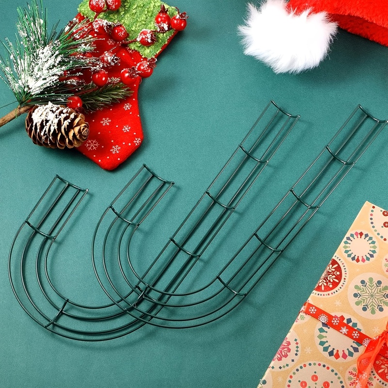 J‑Shaped Metal Wire Wreath Fra - Wreath Form Wire review and price