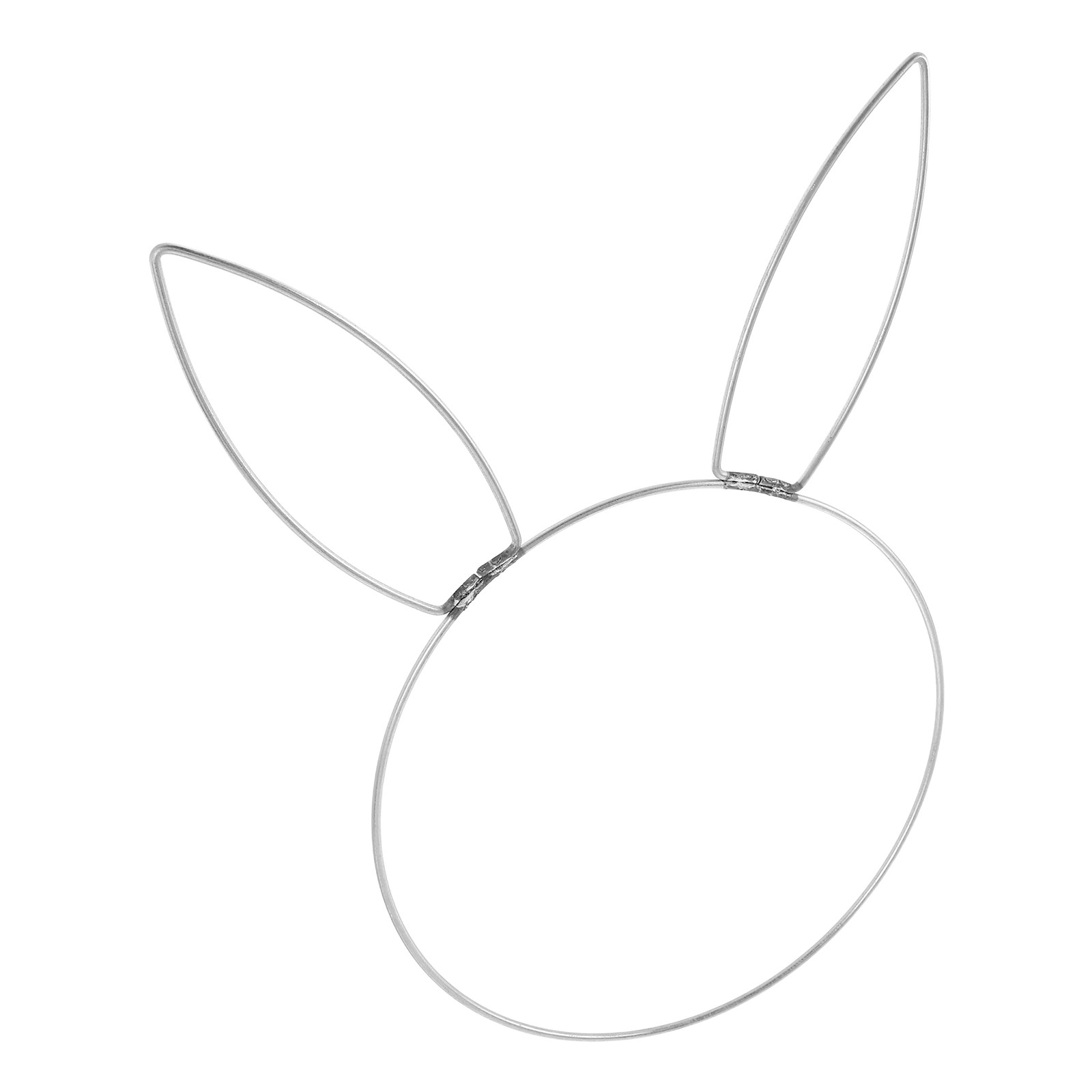 Rabbit Head Iron Ring Metal Wi - Wreath Form Wire review and price