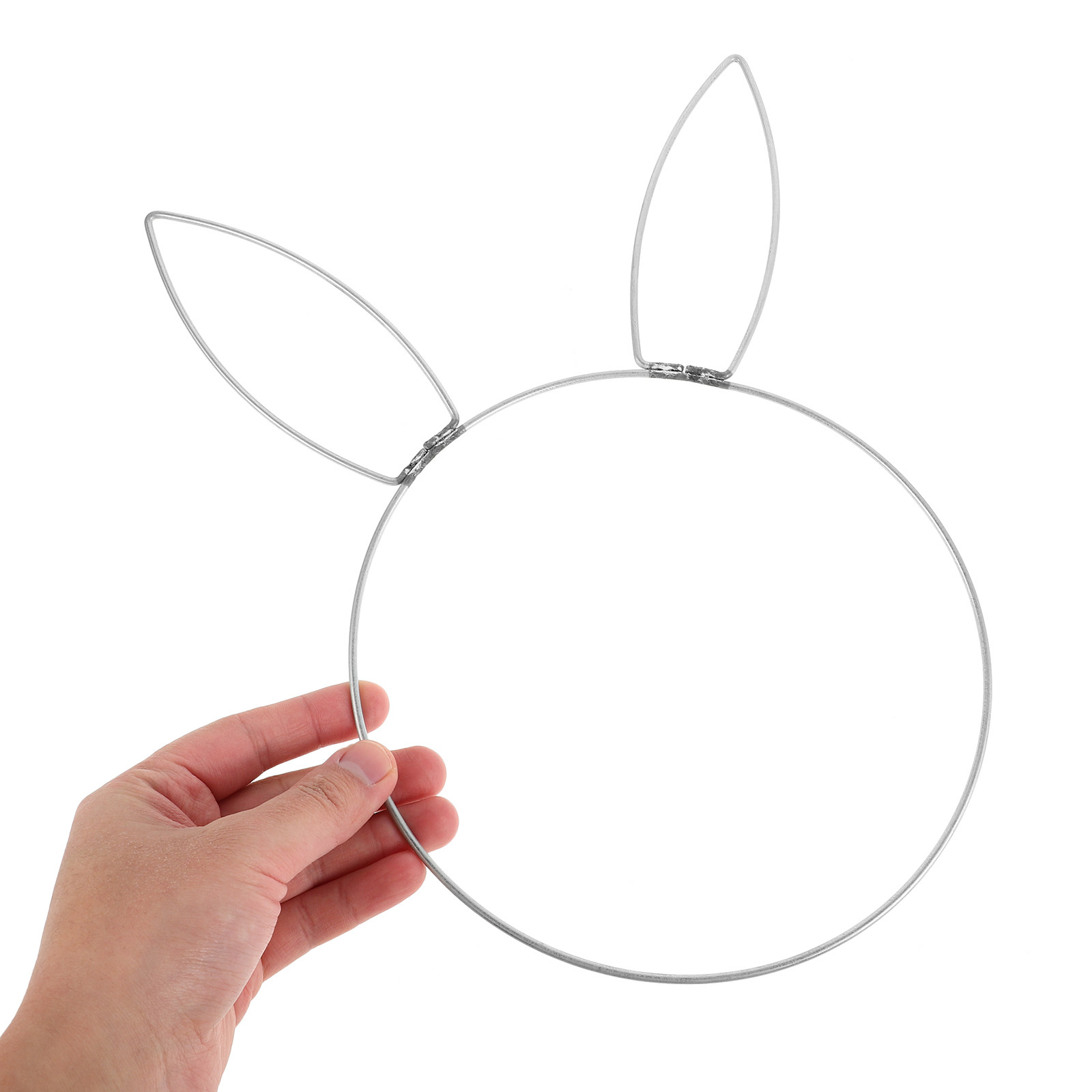 Rabbit Head Iron Ring Metal Wi - Wreath Form Wire review and price