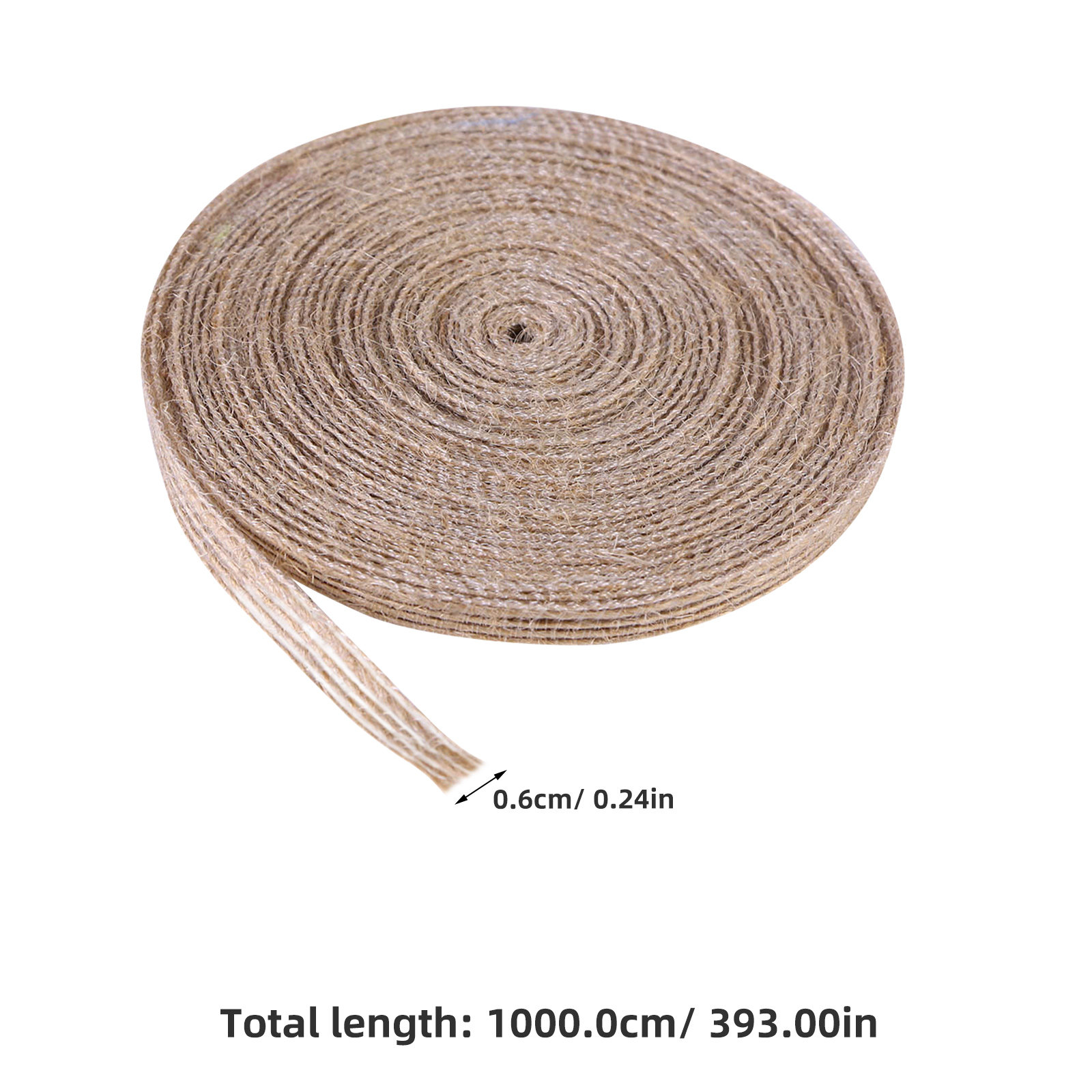 2 Rolls Natural Jute Burlap Ri - Twine Jute Natural review and price