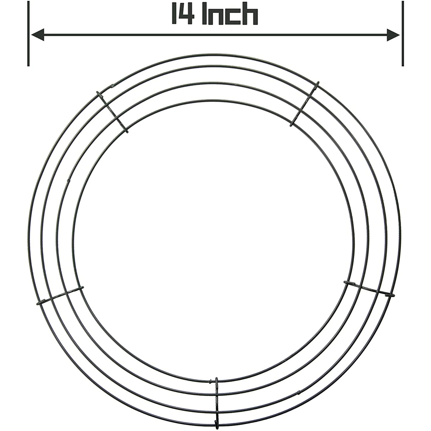 14 Inch Wire Wreath Frame Meta - Wreath Form Wire review and price