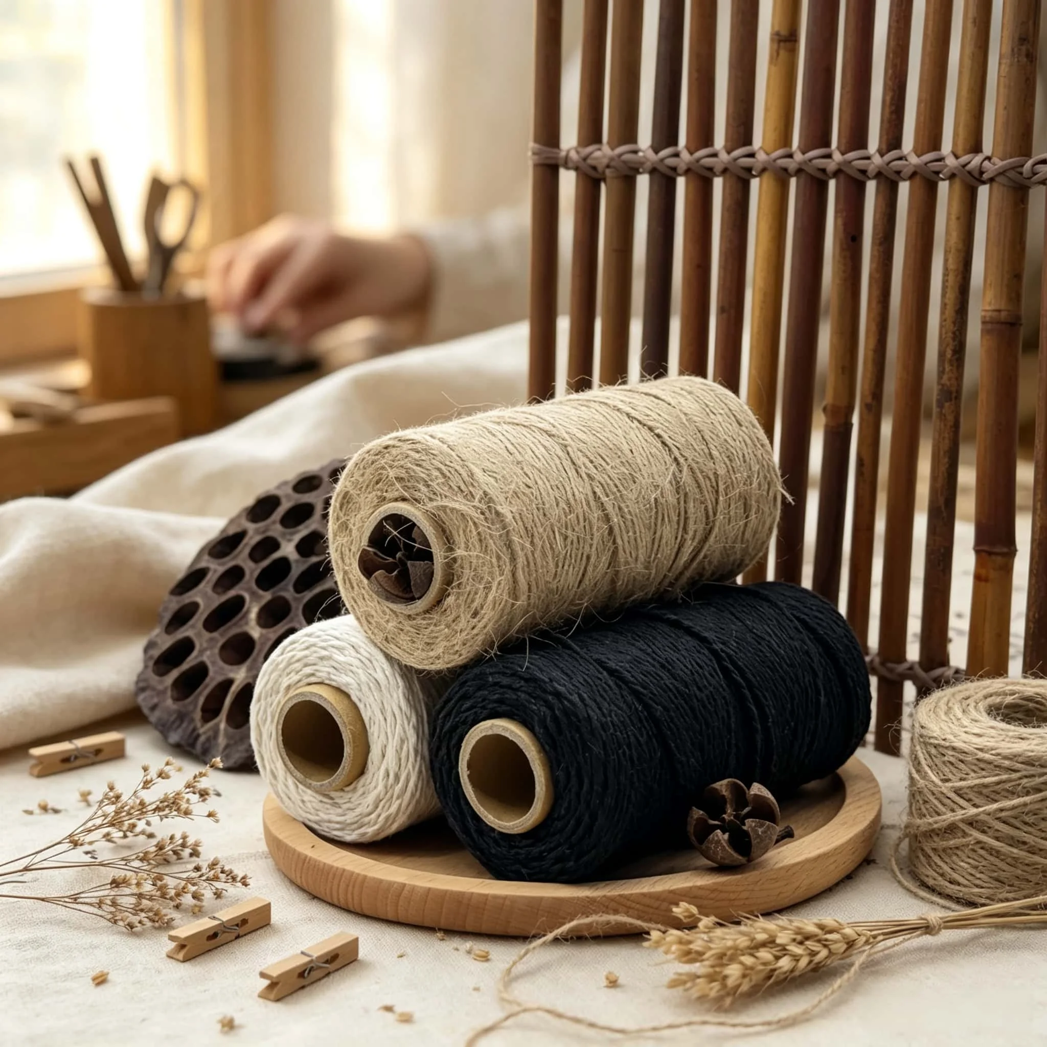 3 Rolls Cotton Jute Twine 300M - Twine Jute Natural review and price
